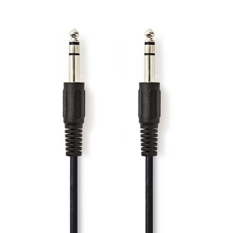 Laidas 6.3mm - 6.3mm (K-K) stereo 5m Nedis